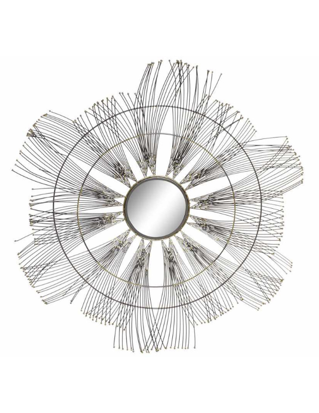 DECORACAO DE PAREDE METAL 100*9*100 CIRCULO - DP-157052