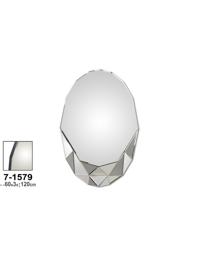 ESPELHO PAREDE OVAL 60*90 - 71579