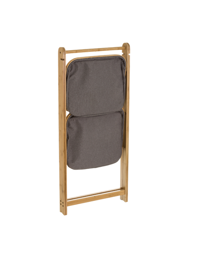 ESTANTE COM DOIS CESTOS BAMBU TECIDO 45*35.5*98 - 125799 2
