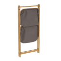 ESTANTE COM DOIS CESTOS BAMBU TECIDO 45*35.5*98 - 125799
