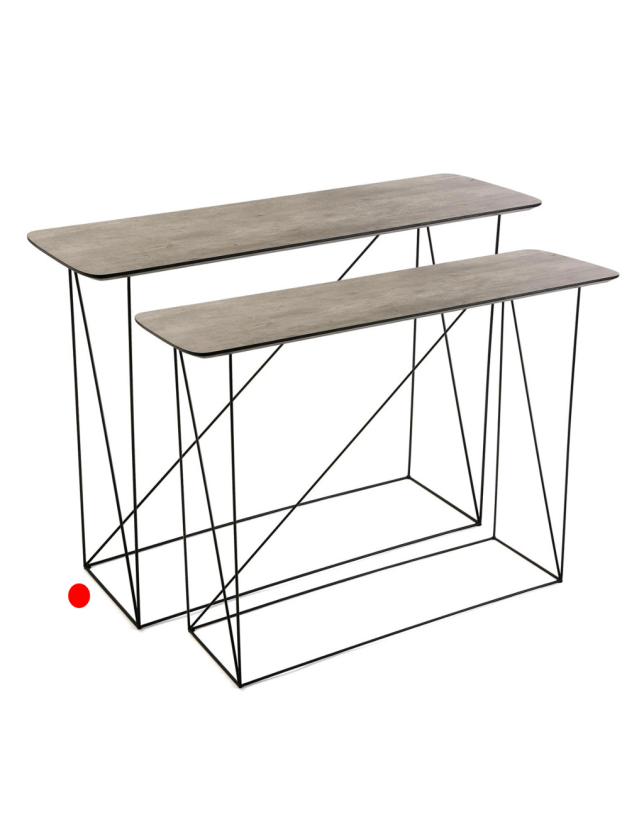 CONSOLA ENTRADA METAL MADEIRA GRANDE - 20360102