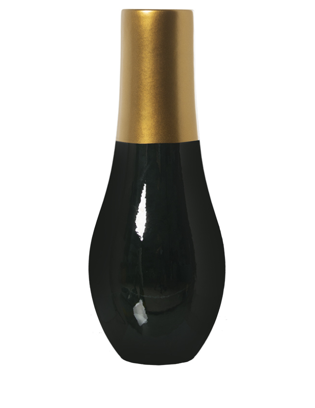 JARRAO CERAMICA VERDE/ORO 38CM - 59915