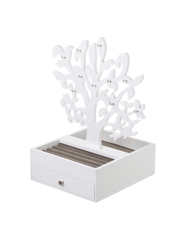 JOALHEIRO MDF BRANCO 30*24*38 - 125397