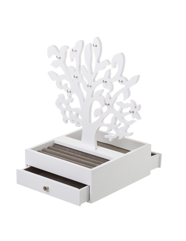 JOALHEIRO MDF BRANCO 30*24*38 - 125397 2