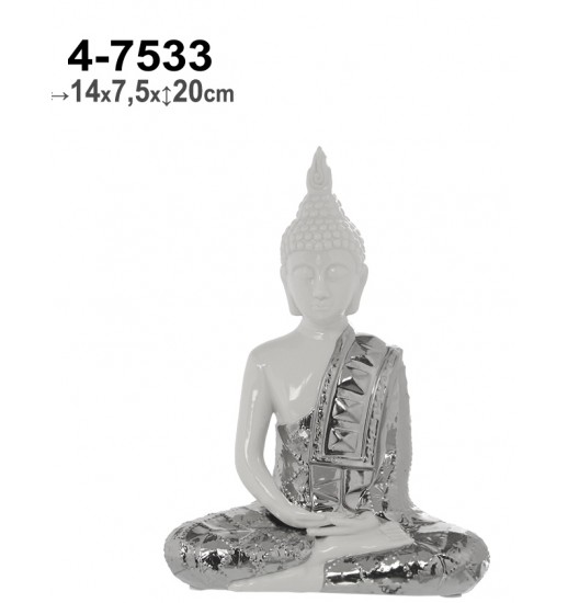 FIGURA RESINA BUDA 14*7.5*20 - 47533