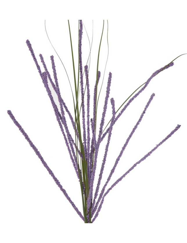 FLOR ARTIFICIAL RAMAS FLORES VIOLETA 60CM - 27771 2