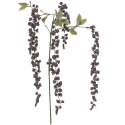 FLOR ARTIFICIAL RAMAS FLORES VIOLETAS 121CM - 27779