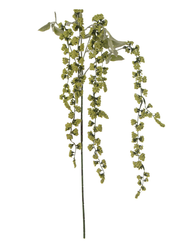 FLOR ARTIFICIAL RAMAS FLORES VERDE 121CM - 27781