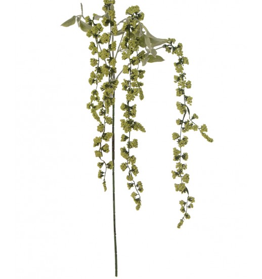 FLOR ARTIFICIAL RAMAS FLORES VERDE 121CM - 27781