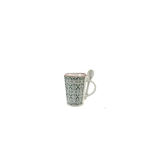 CANECA + COLHER BRANCA SORTIDO - 55876