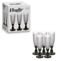 COPO CAVA TRANSPARENTE PE NEGRO 18cl - 56569