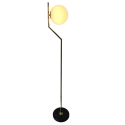 CANDEEIRO DE PÉ METAL VIDRO 30*30*150 30 BALL - LA-162945