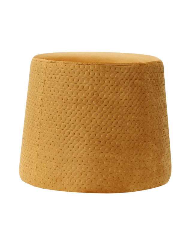 PUFF REDONDO OCRE GRANDE - HD6372