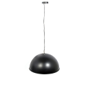 CANDEEIRO TETO SUSP. METAL PRETO C/ DOURADO D50CM - LA12023