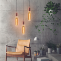 LAMPADA LED TUBO E27 FILAMENTO ESPIRAL 26.7CM 4W M4 - AM0040