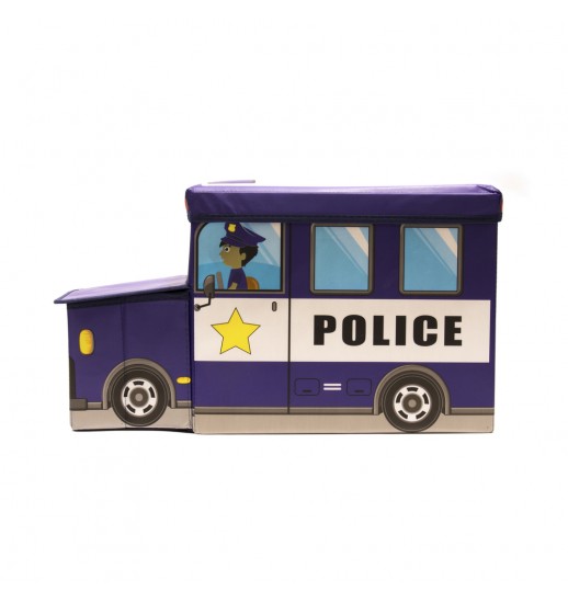 CAIXA DE ARRUMACAO FOMA CARRO POLICIA/BOMBEIROS M6 - EA5005