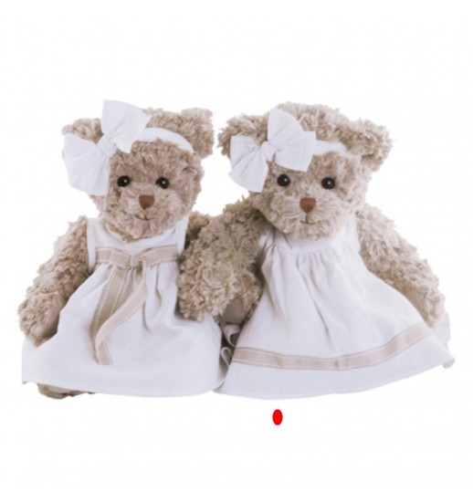 FIGURA PELUCHE BELLA LUNA VESTIDO S/ LAÇO 18-102B 40CM