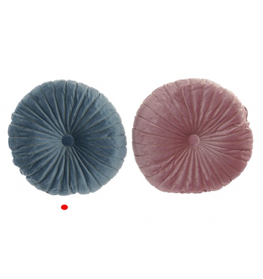 ALMOFADA DECORATIVA REDONDA 40*40 VELUDO LOVE 2 MOD - LD-164264