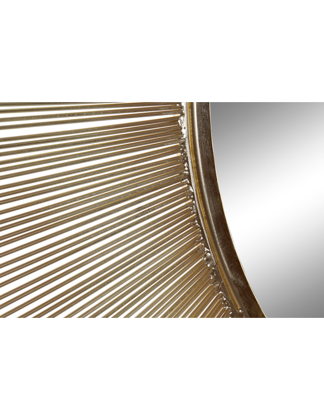 ESPELHO METAL VIDRO 102*7*102 DOURADO - ES-161917 2