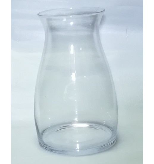 VASO JULIA REDONDO VIDRO TRANSPARENTE H30*D19 - 05436