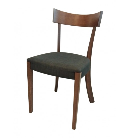 CONJUNTO MESA FIXA 150*090 + 4 CADEIRA FAIA ESCURA