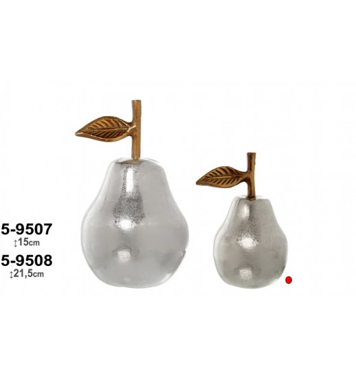 FIGURA  PERA ALUMINIO 9*11*15  - 59507