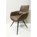 CADEIRA COM BRAÇOS ALL HOUSE BROWN - DC-1924