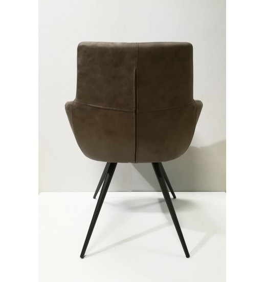 CADEIRA COM BRAÇOS ALL HOUSE BROWN - DC-1924