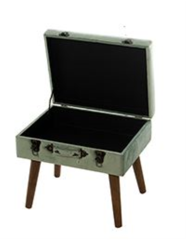 BANQUETA ARCA C/PÉ MADEIRA DE CAMA PEQUENO - 49126 2