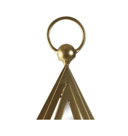 ESPELHO METAL DOURADO 73*3.5*102.5 - ES-177226