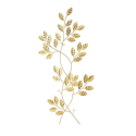 DECORAÇAO METAL DE PAREDE RAMAGEM DOURADA 33*1*60 - 136617