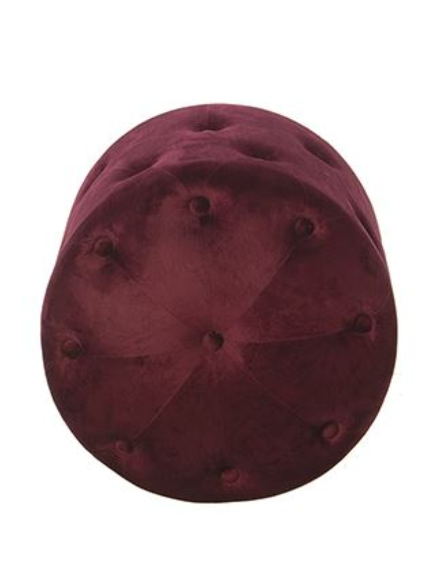 PUFF CAPITONE MADEIRA TERCOPELO - 49114 2