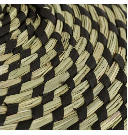 CESTO C/ TAMPA NATURAL LIFE PRETO GRANDE - 125554