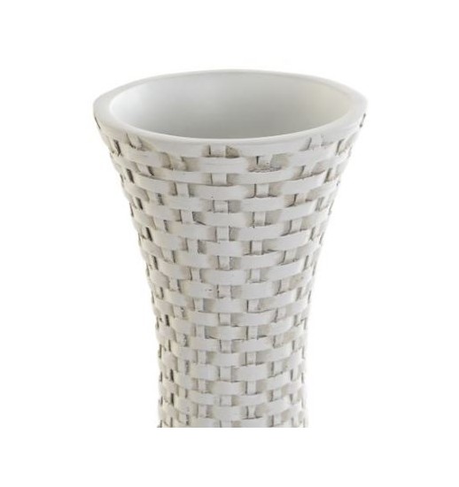 JARRA RESINA 23*23*49 BRANCO - LD-178424