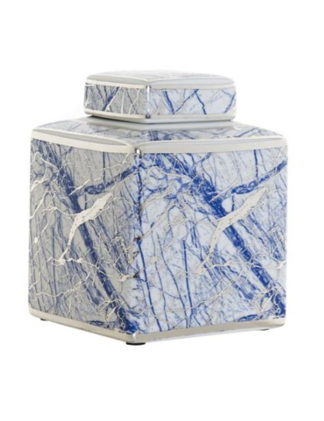 JARRA PORCELANA 15.5*15.5*22 AZUL - LD178654