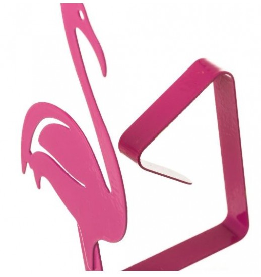 CONJUNTO 4 PINÇA CLIP DE TOALHA DE MESA AÇO 6.5*4.5*9.5 - 122895