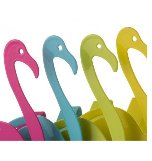 CONJUNTO 4 PINÇA CLIP DE TOALHA DE MESA AÇO 6.5*4.5*9.5 - 122895