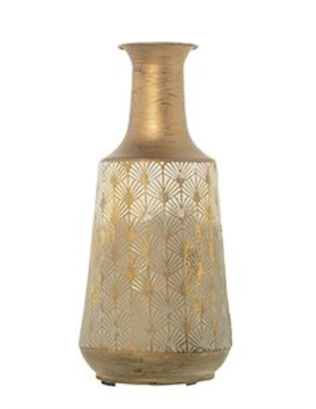 JARRAO METAL DOURADO 17*37CM - 59847