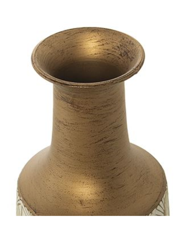 JARRAO METAL DOURADO 17*37CM - 59847 2