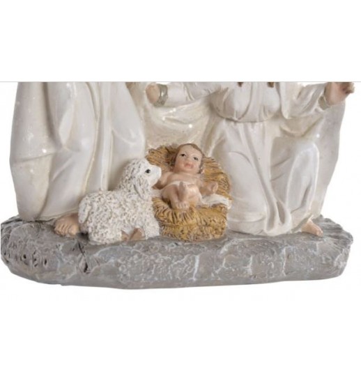 PRESEPIO NASCIMENTO RESINA 11*4.5*4.5 - BRANCO - NV-160722