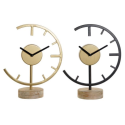 RELOGIO DE MESA MDF METAL 24*8*25,5 2 MOD - RE-176466