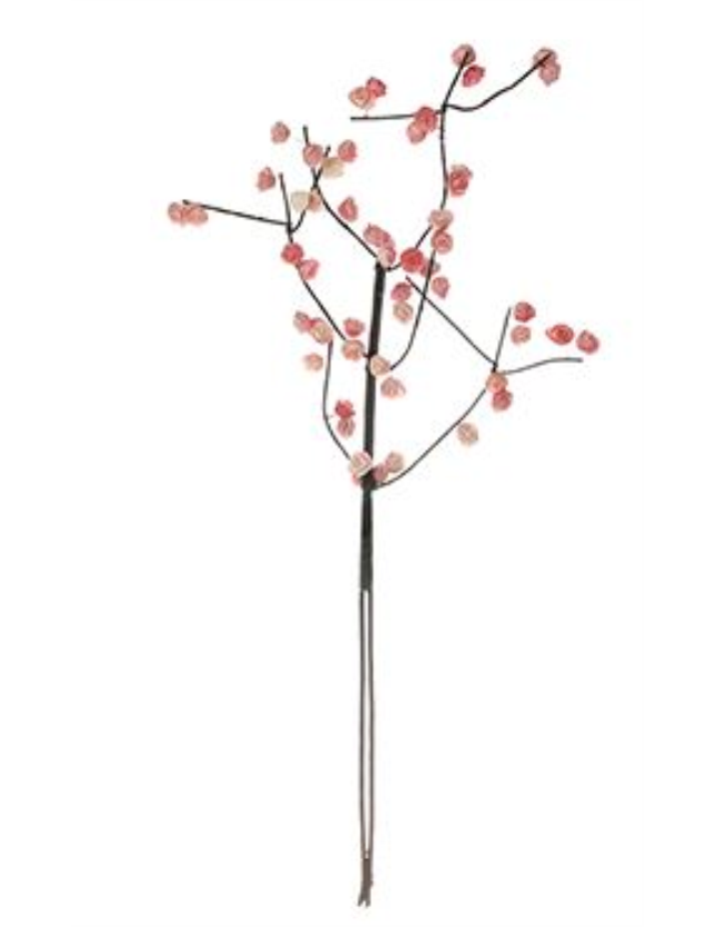 FLOR ARTIFICIAL ROSA MATER - 27587 2