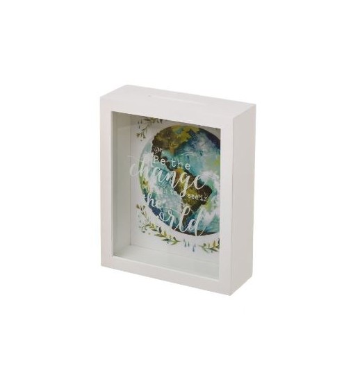 MEALHEIRO MDF / CRISTAL 17.5*7.5*22.5 2CORES - 124221