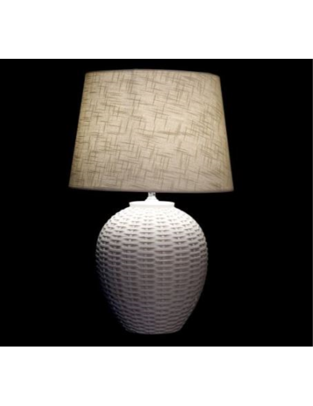 CANDEEIRO DE MESA RESINA POLIESTER 40*40*62 - LD-178423 2