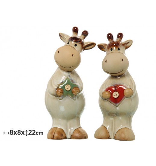 FIGURA VACA CERAMICA - 56600