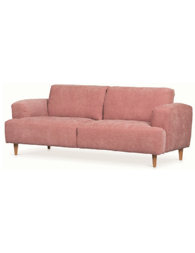 SOFA 3 LUGARES NEMA - G0680 - ROSA