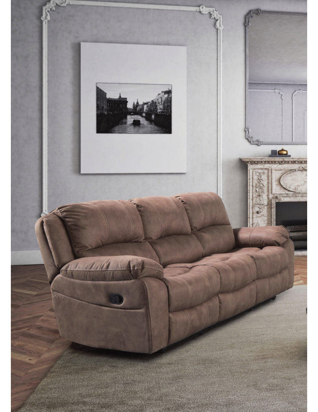 SOFA 3 LUG C/ 2 RELAX ELETRICO  - 5955