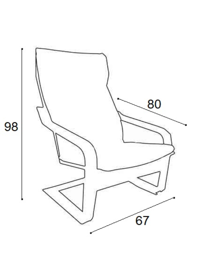CADEIRA PKSBO CHAIR NATURAL ALMOFADA HY-119 CINZA 2