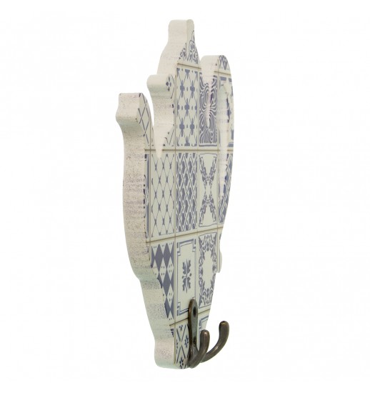 CABIDE PARDE 1 GANCHO DUPLO FORMA...