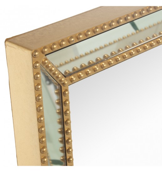 ESPELHO MELAMINA DOURADA C/ MOLDURA...